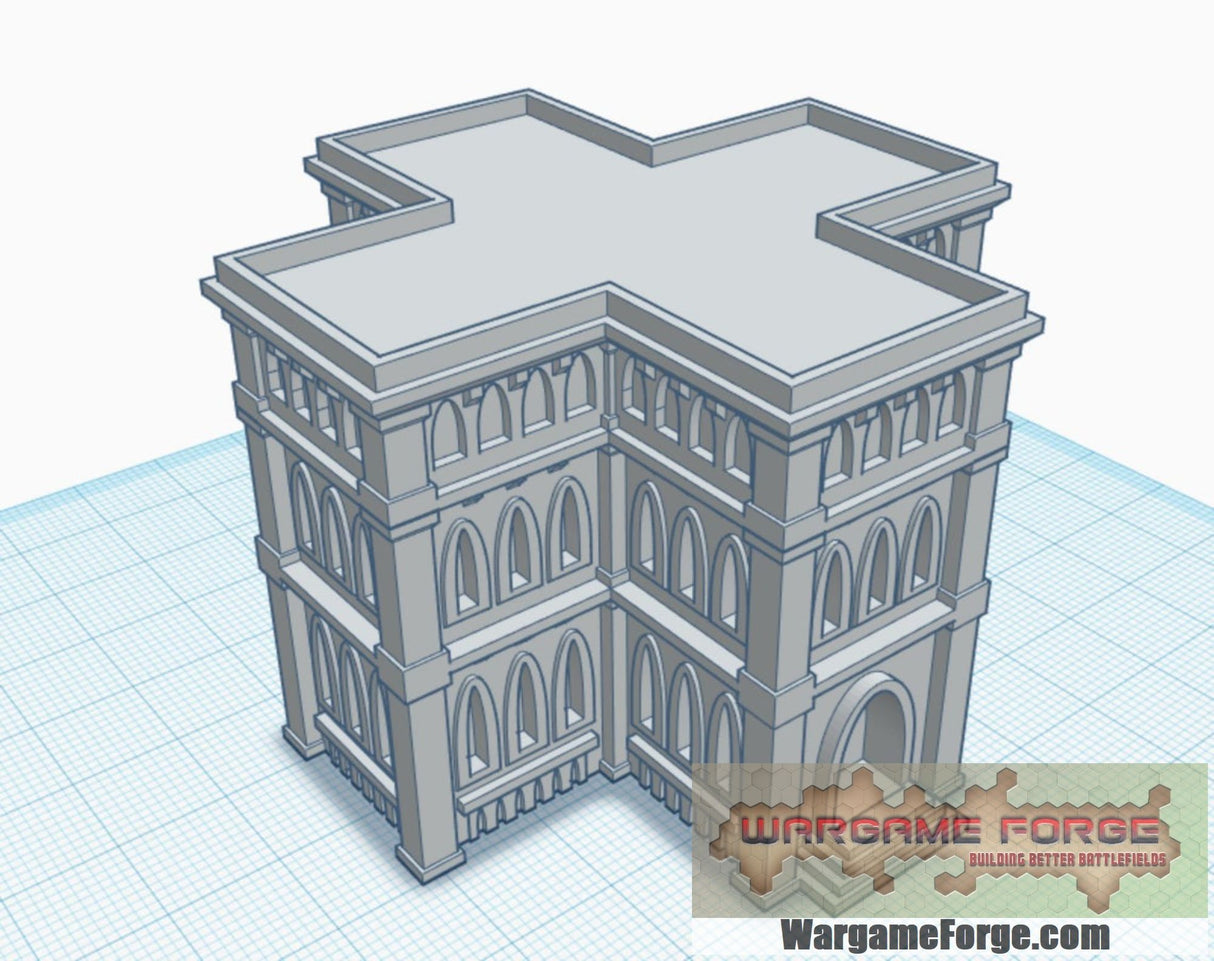 6mm / 8mm Gothic Building Mega Bundle (131 STLs)