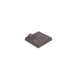 Cobblestone Ruins Square Bases