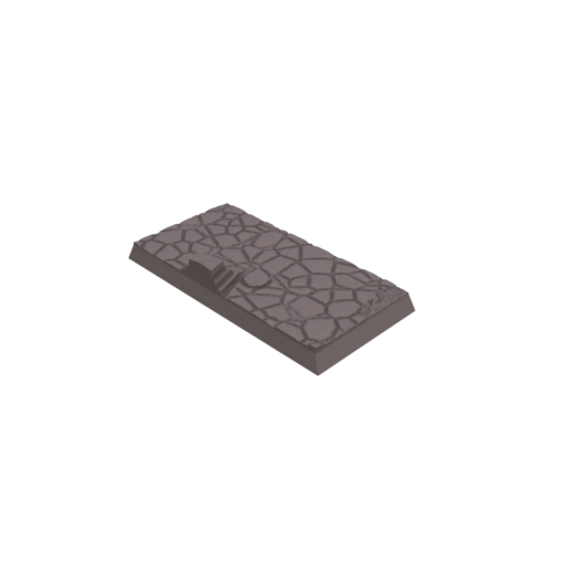 30x60mm Cobblestone Ruined Square Bases (Set of 5)