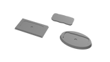 Rank and Flank Untextured Base Adapters (45 STLs)