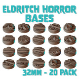 32mm Eldritch Horror Round Bases (Set of 20)