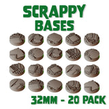 32mm Scrappy Round Bases (Set of 20)