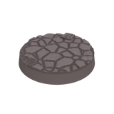 32mm Cobblestone Ruins Round Bases (Set of 20)