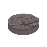 32mm Cobblestone Ruins Round Bases (Set of 20)