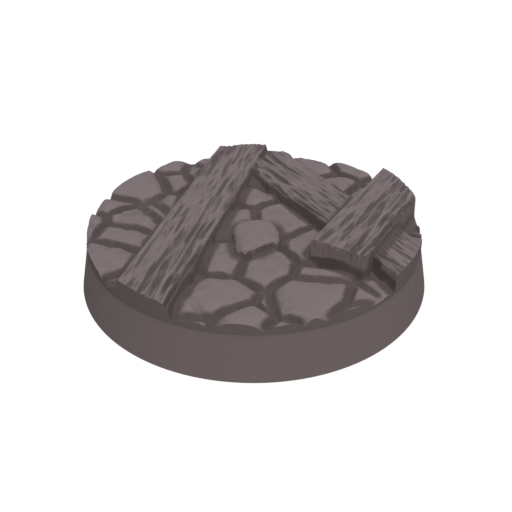 32mm Cobblestone Ruins Round Bases (Set of 20)