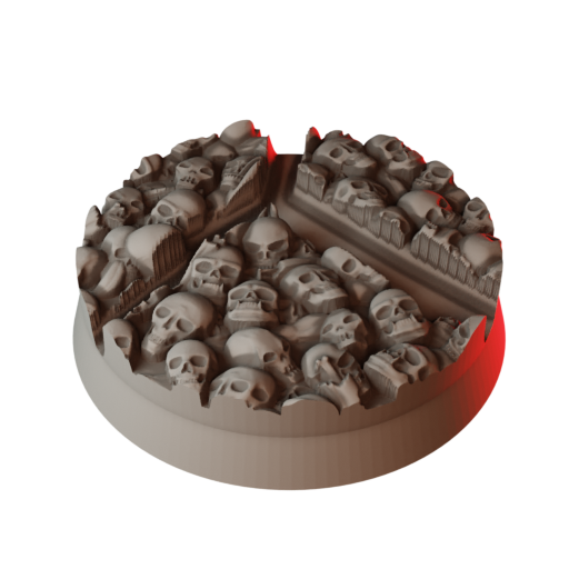 32mm Skull Round Bases (Set of 20)