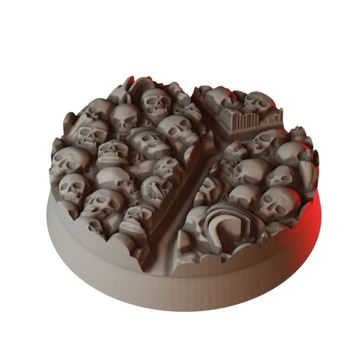 32mm Skull Round Bases (Set of 20)