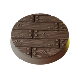 32mm Wood Round Bases (Set of 20)