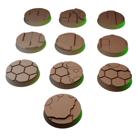 32mm Ancient Horror Round Bases (Set of 20)