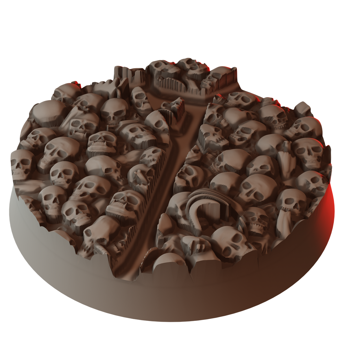 Skulls Round Bases