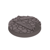 40mm Cobblestone Ruins Round Bases (Set of 15)