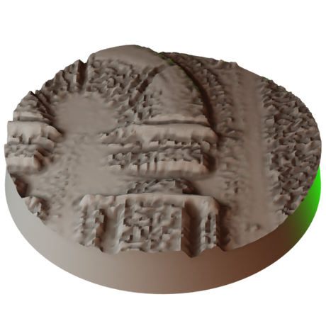 40mm Sci-fi Horror Round Bases (Set of 15)