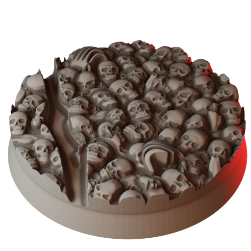 40mm Skull Round Bases (Set of 15)