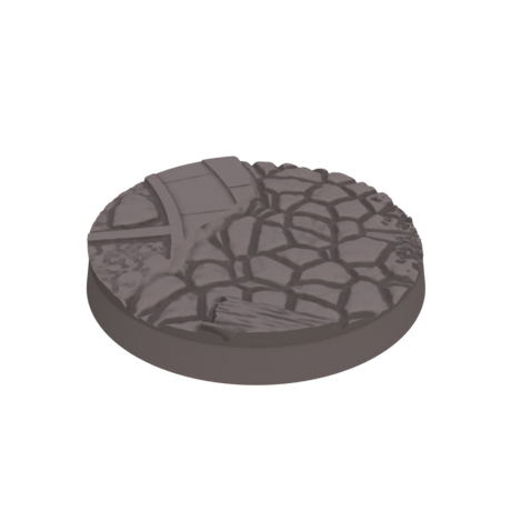 40mm Cobblestone Ruins Round Bases (Set of 15)