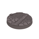 Cobblestone Ruins Round Bases