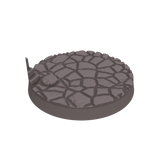 40mm Cobblestone Ruins Round Bases (Set of 15)