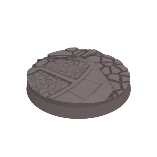 40mm Cobblestone Ruins Round Bases (Set of 15)