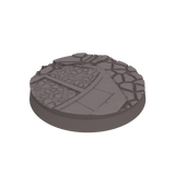 40mm Cobblestone Ruins Round Bases (Set of 15)