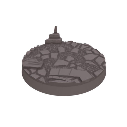 40mm Cobblestone Ruins Round Bases (Set of 15)