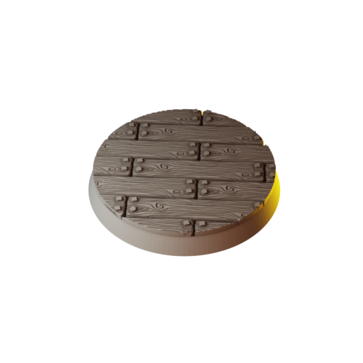 40mm Wood Round Bases (Set of 15)