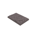 40x60mm cobblestone Ruins Square Bases (Set of 5)