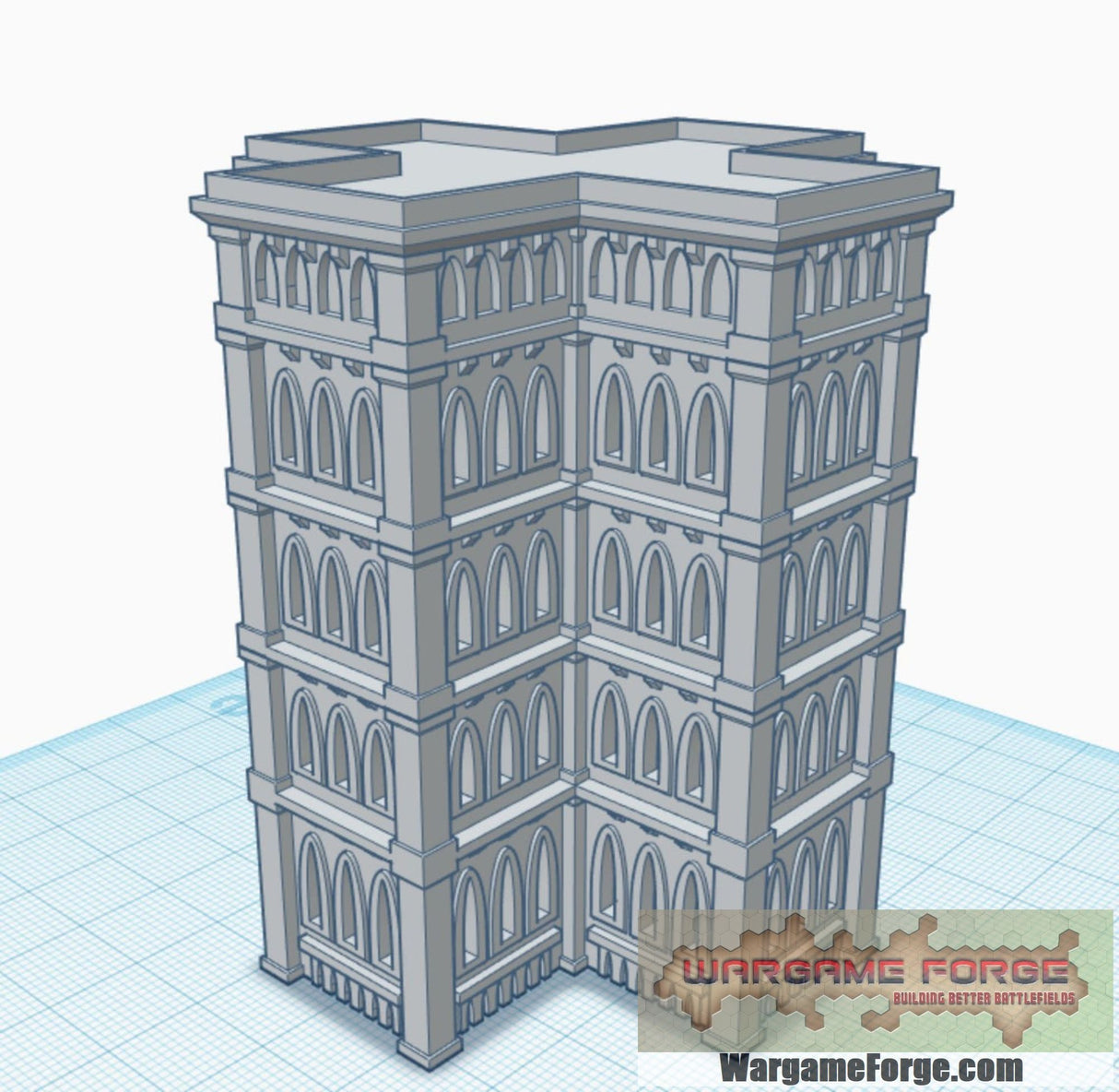 6mm / 8mm Gothic Building Mega Bundle (131 STLs)