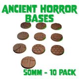 50mm Ancient Horror Round Bases (Set of 10)