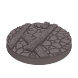 50mm Cobblestone Ruins Round Bases (Set of 10)