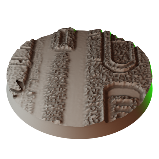 50mm Sci-fi Horror Round Bases (Set of 10)