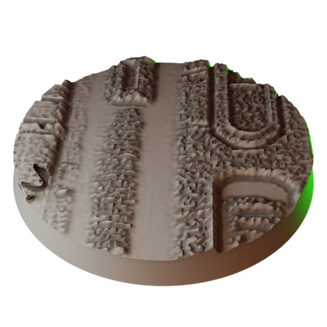 50mm Sci-fi Horror Round Bases (Set of 10)