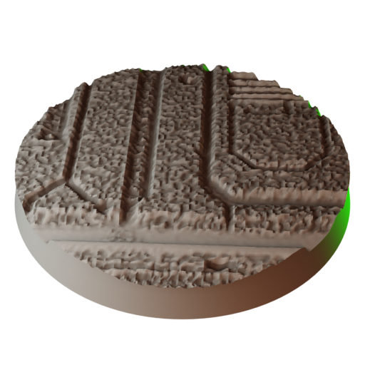 50mm Sci-fi Horror Round Bases (Set of 10)