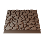 50mm Cobblestone Square Bases (Set of 5)