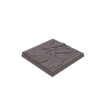 50mm Cobblestone Ruins Square Bases (Set of 5)