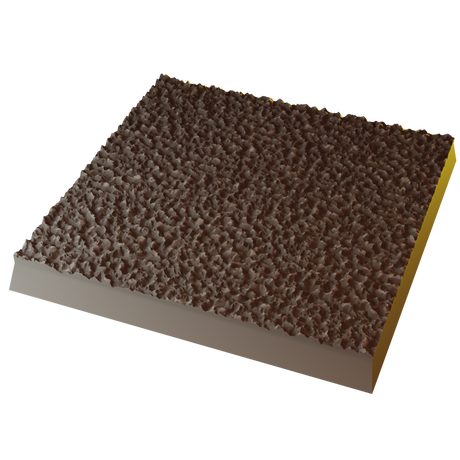 50mm Desert Square Bases (Set of 5)