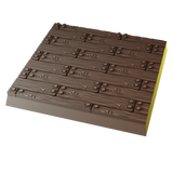 50mm Wood Square Bases (Set of 5)