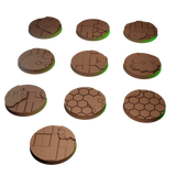 50mm Ancient Horror Round Bases (Set of 10)