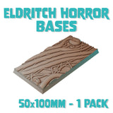 50x100mm Eldritch Horror Square Bases (Set of 1)