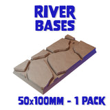 50x100mm River Square Base (Set of 1)