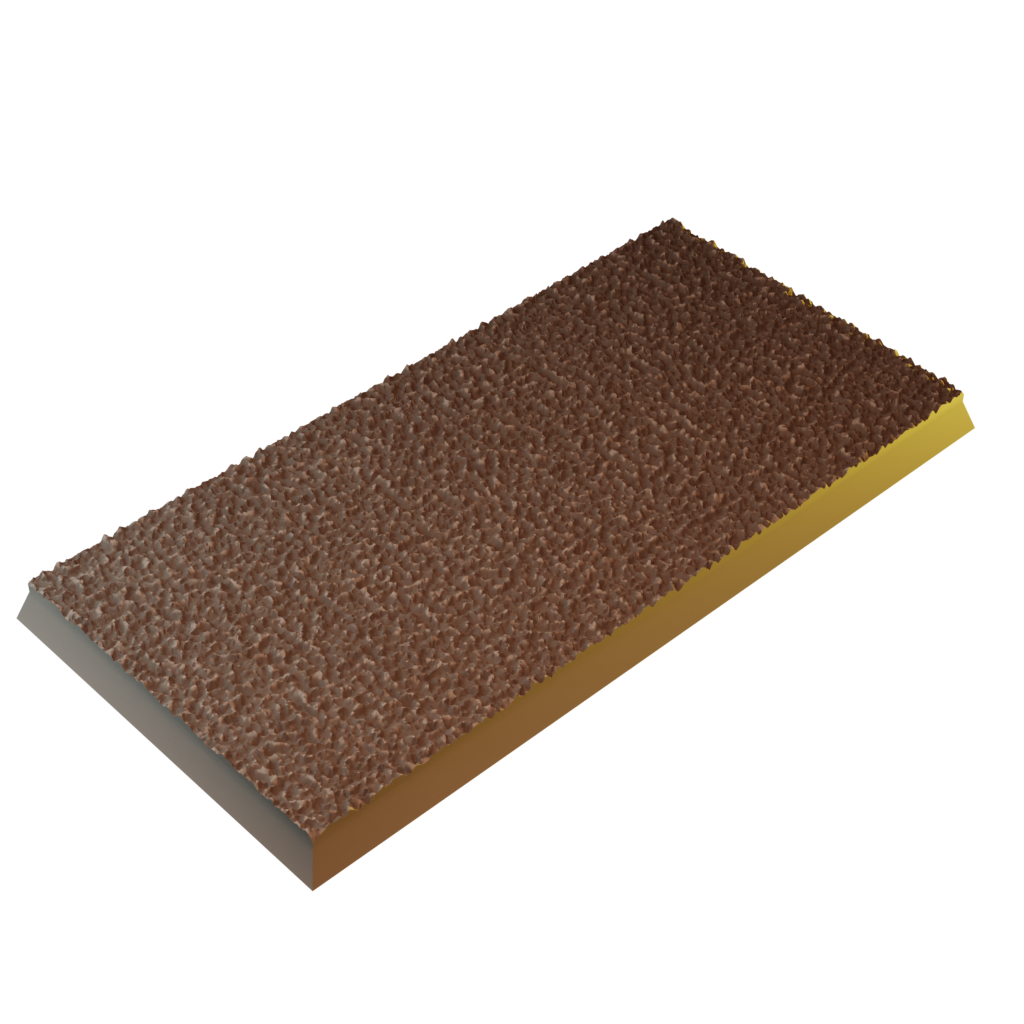 50x100mm Desert Square Base (Set of 1)