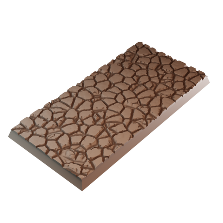 50x100mm Cobblestone Square Base (Set of 1)