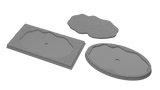 Rank and Flank Desert Base Adapters (45 STLs)