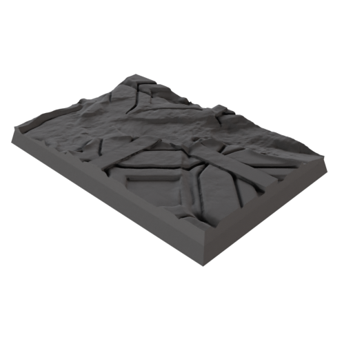 50x75mm Jungle Square Bases (Set of 5)