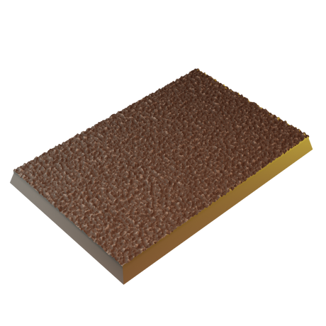 50x75mm Desert Square Bases (Set of 5)