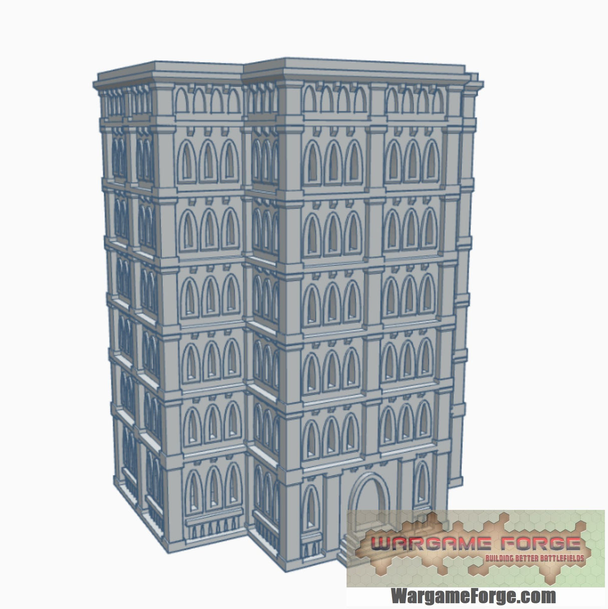 6mm / 8mm Gothic Building Mighty Bundle (66 STLs)