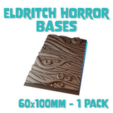 60x100mm Eldritch Horror Square Base (Set of 1)