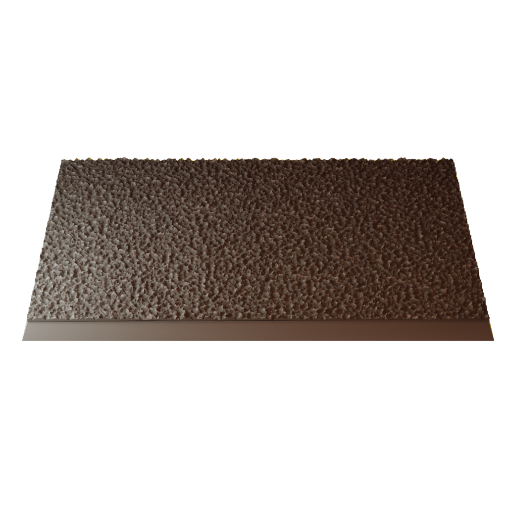 60x100mm Desert Square Base (Set of 1)