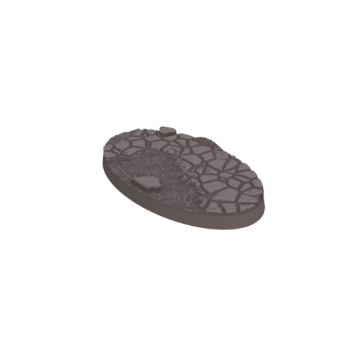 60x35mm Cobblestone Ruins Round Bases (Set of 5)