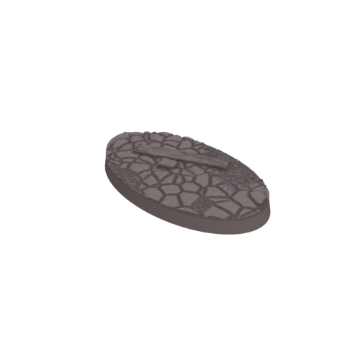 60x35mm Cobblestone Ruins Round Bases (Set of 5)