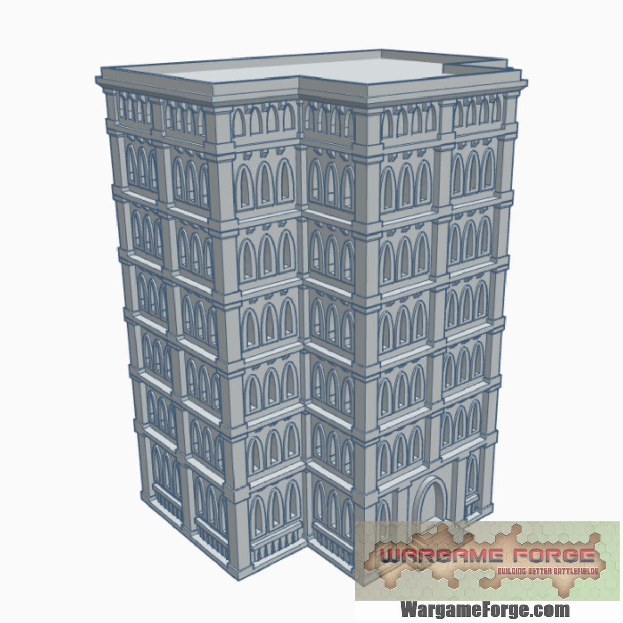 6mm / 8mm Gothic Building Mighty Bundle (66 STLs)