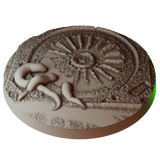 65mm Sci-fi Horror Round Bases (Set of 5)